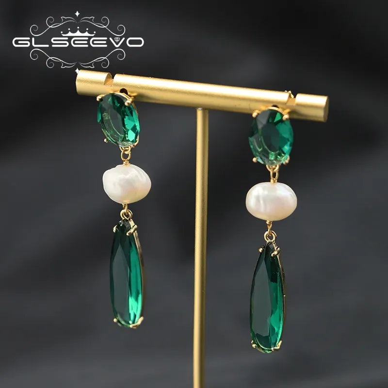 Emerland Luxury Fresh Pearl Earrings