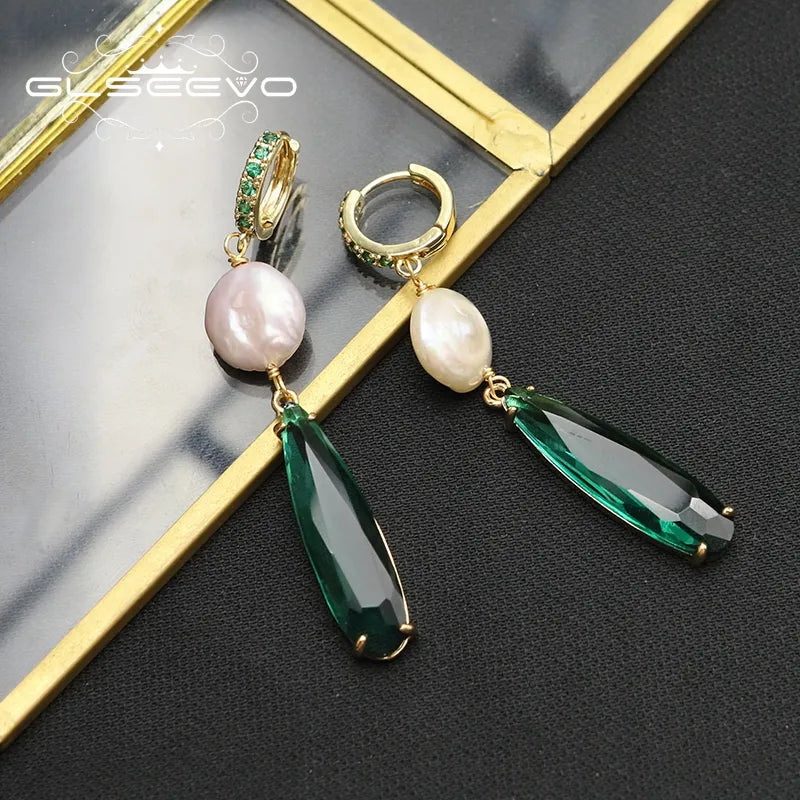 Emerland Luxury Fresh Pearl Earrings